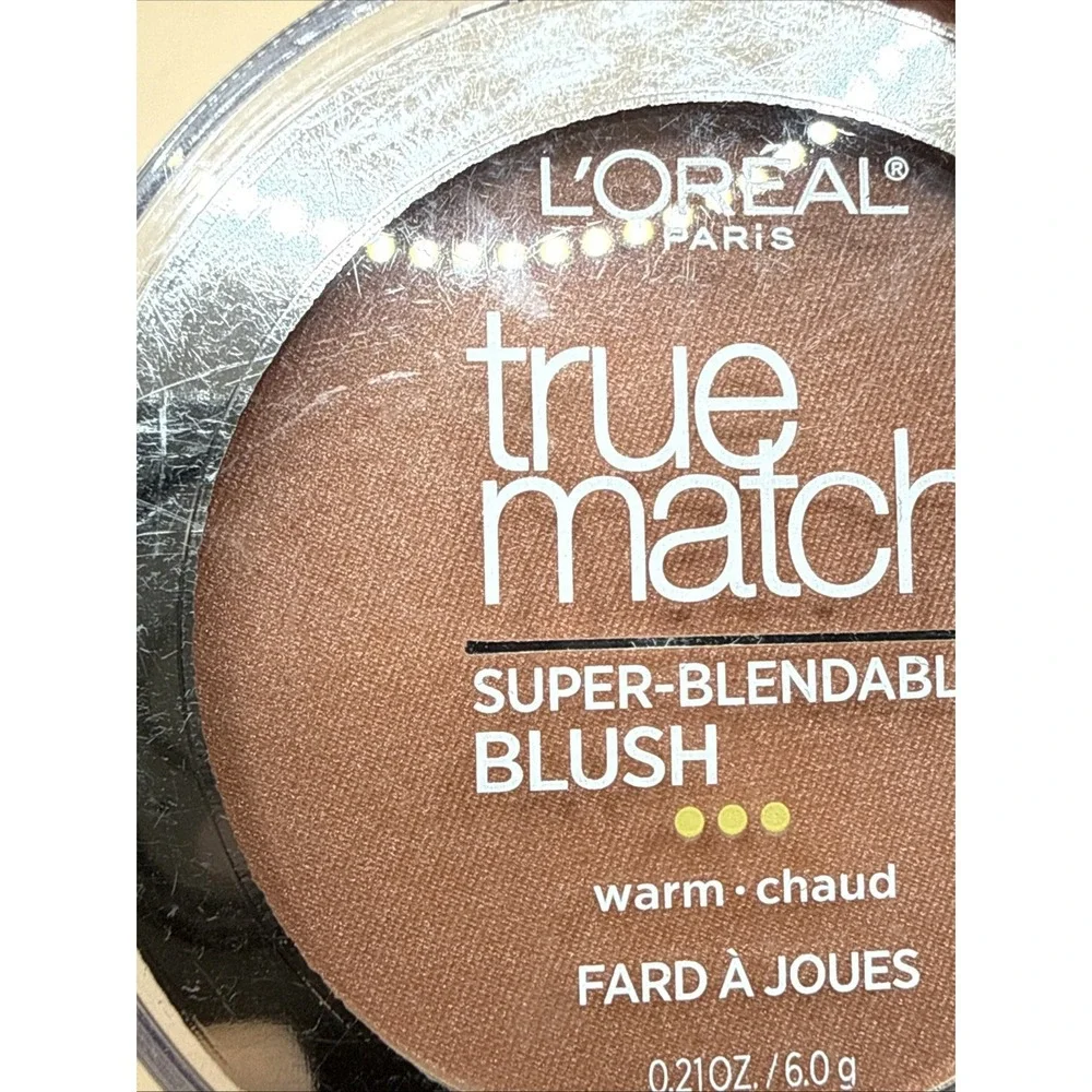 L'oreal True Match Super Blendable BLUSH Makeup W5-6 SUBTLE SABLE 0.21 oz‎ Warm